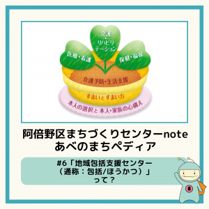 「地域包括支援センター（通称：包括/ほうかつ）」って？