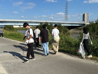 【シミポタ体験レポート】国際交流しながら大和川河川敷のごみを拾う