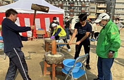 2025 ええやん・住吉川　ふれあい餅つき大会