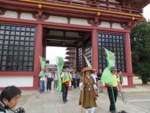 野沢菜伝来の街道ウォーキング