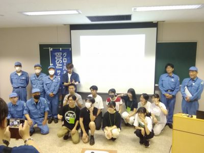 住之江抽水所を見学！⇒「ふれるぼうさいフェス」へ